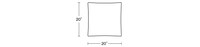 A product dimensions graphic