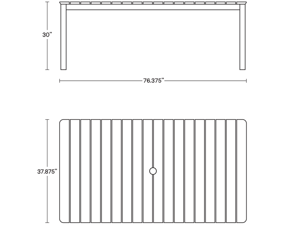 A product dimensions graphic