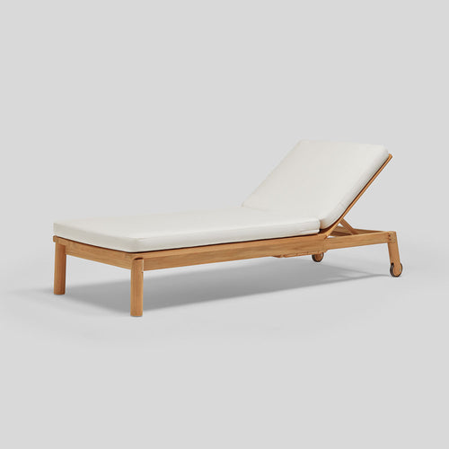 A studio photo of Haven Sun Lounger Sunbrella Canvas