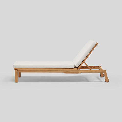 A studio photo of Haven Sun Lounger Sunbrella Canvas