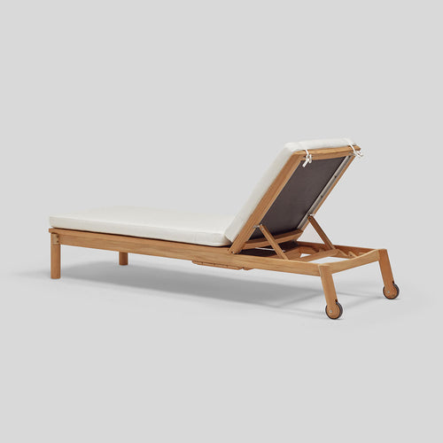 A studio photo of Haven Sun Lounger Sunbrella Canvas