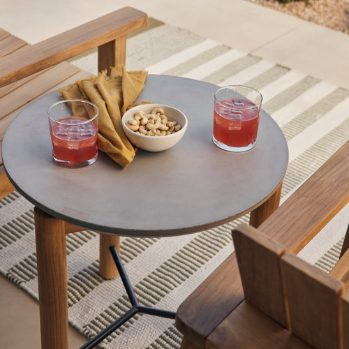 A studio photo of Haven Round Side Table Default Title