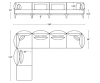 A product dimensions graphic