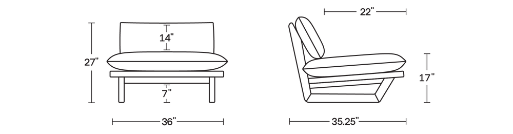 A product dimensions graphic