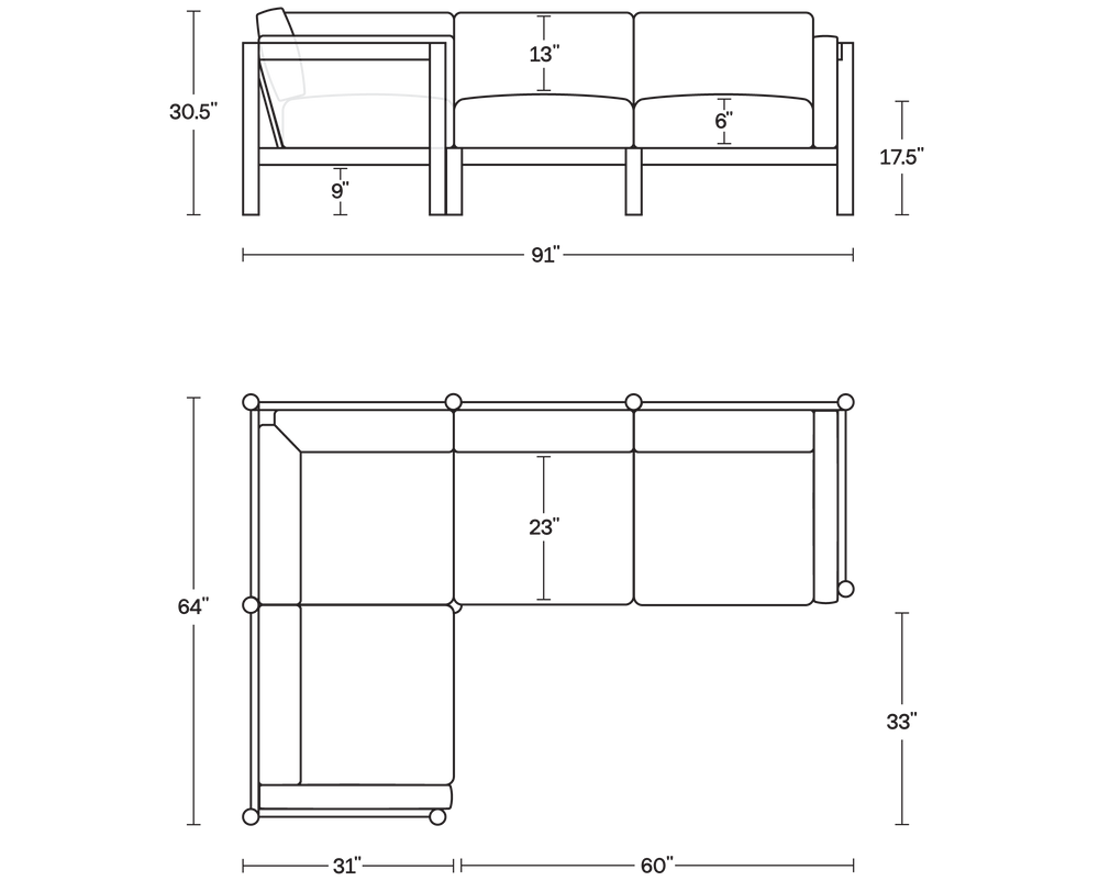 A product dimensions graphic