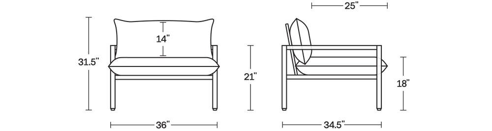 A product dimensions graphic