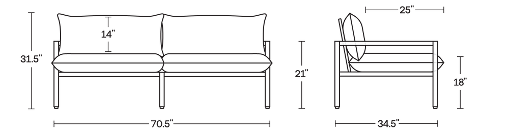 A product dimensions graphic