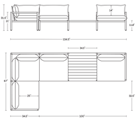 A product dimensions graphic